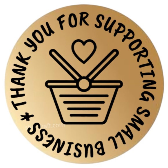 Pack of 100 Stickers | thank you Stickers 2 in round| Packaging Supplies NWT - Picture 13 of 13